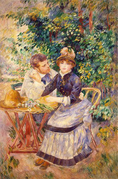 Pierre-Auguste Renoir In the Garden, oil painting image